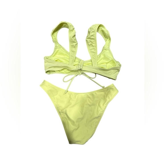 Wild‎ Fable Light Yellow Bikini Set - Bottom (S) & Bralette Top (M) - Picture 2 of 5